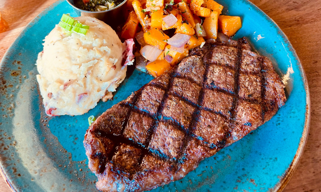 Grilled Steak.